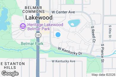 Map image of the property - 846 S Vance St