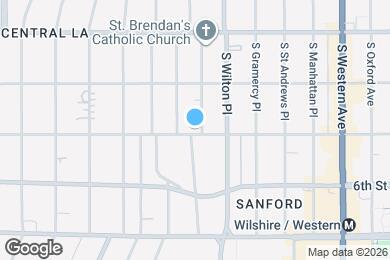 Map image of the property - 459 S Van Ness Ave