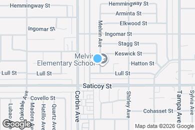 Map image of the property - 7647 Melvin Ave