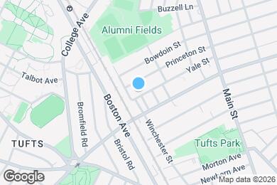 Map image of the property - 121 Yale St