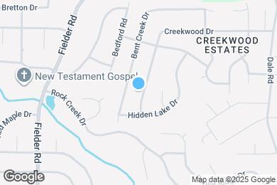 Map image of the property - 3160 Creekwood Dr