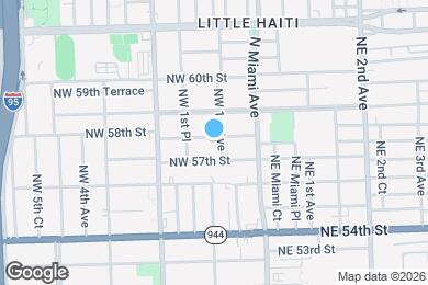 Map image of the property - 110 NW 58th St