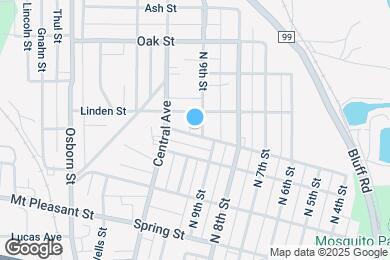 Map image of the property - 1205 N 9th St