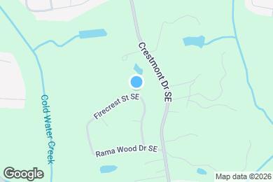 Map image of the property - 731 Firecrest St SE