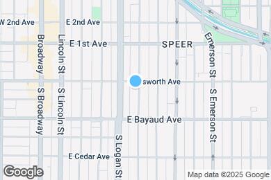 Map image of the property - 17 S Pennsylvania St
