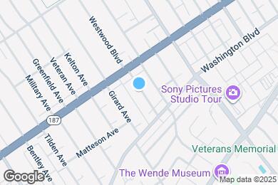 Map image of the property - 3841 Westwood Blvd