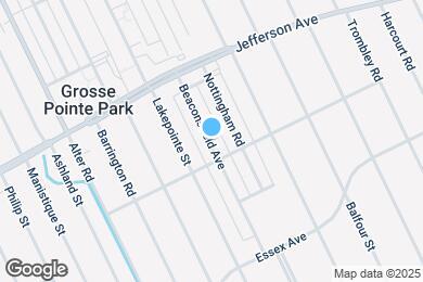 Map image of the property - 920 Beaconsfield Ave