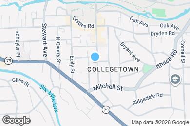 Map image of the property - 134 College Ave