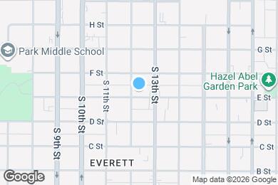 Map image of the property - 1212 E St