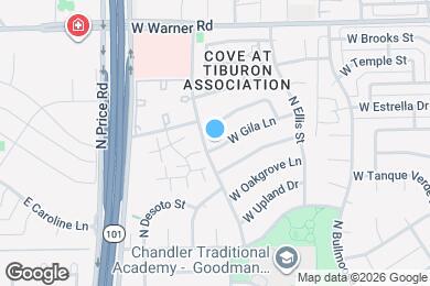 Map image of the property - 2732 W Gila Ln