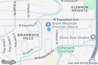 Map image of the property - 818 S Oak St