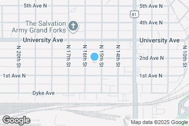 Map image of the property - 1511 2nd Ave N