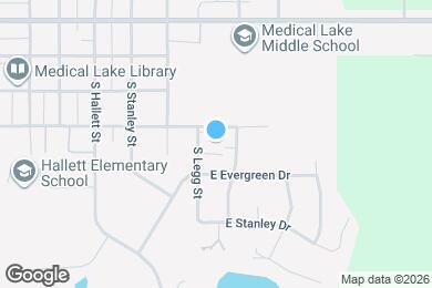 Map image of the property - 910 E Campbell St