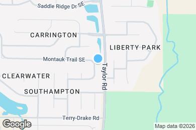 Map image of the property - 4924 Montauk Trail SE