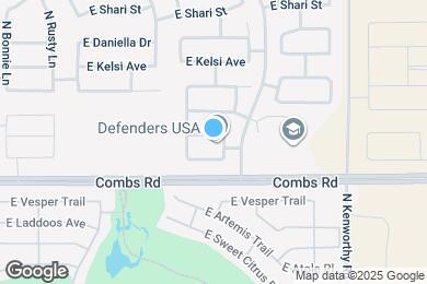 Map image of the property - 1361 E Ryan Rd