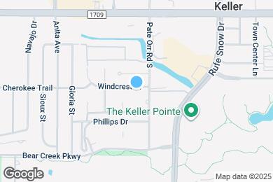 Map image of the property - 806 Windcrest Dr
