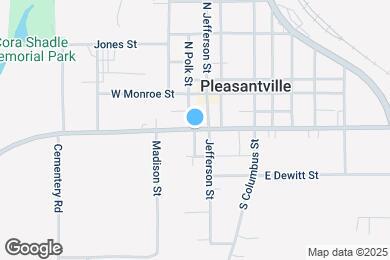 Map image of the property - 301 W Jasper St