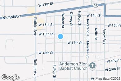 Map image of the property - 1625 Walton St