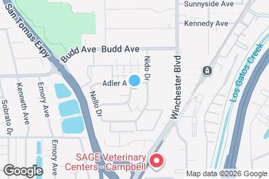 Map image of the property - 166 Echo Ave