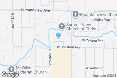 Map image of the property - 7317 W Yakima Ave