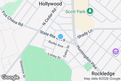 Map image of the property - 924 Fox Chase Rd