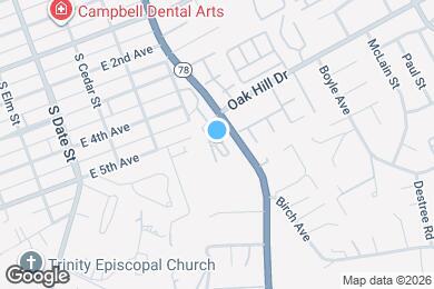 Map image of the property - 505 San Pasqual Valley Rd