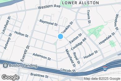 Map image of the property - 115 Franklin St