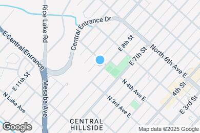 Map image of the property - 325 E 8th St