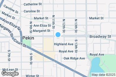 Map image of the property - 1114 Broadway St