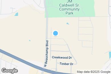 Map image of the property - 513 Creekside Dr