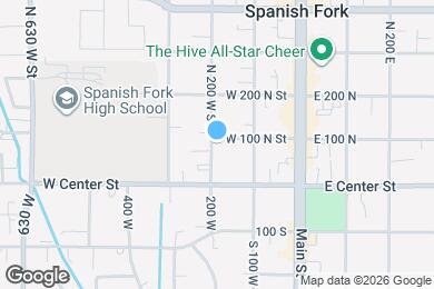 Map image of the property - 191 N 100 W St