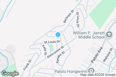 Map image of the property - 1808 St Louis Dr