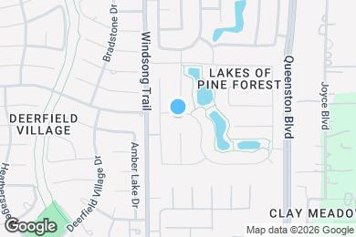 Map image of the property - 17915 Quiet Loch Ln