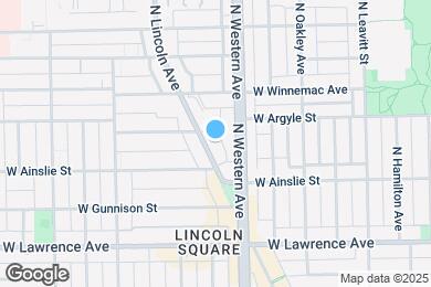 Map image of the property - 4925 N Lincoln Ave