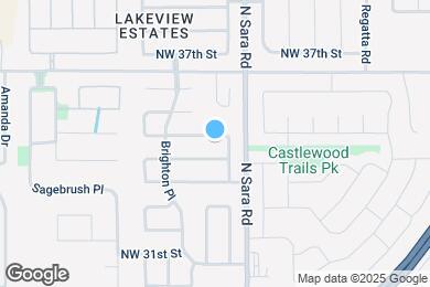 Map image of the property - 10608 NW 34th St