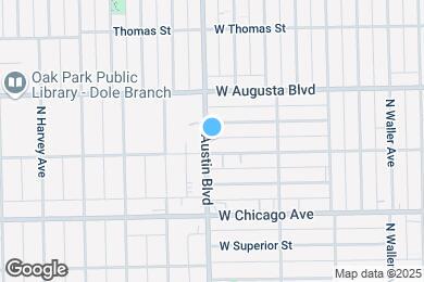 Map image of the property - 909 N Austin Blvd