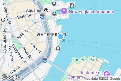 Map image of the property - 40 Rowes Wharf