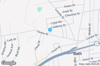 Map image of the property - 267 Centre St