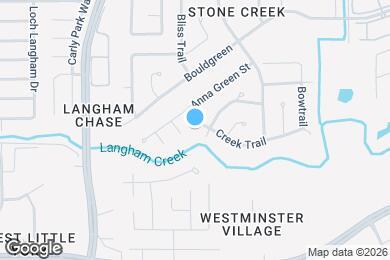 Map image of the property - 16811 Creek Trail