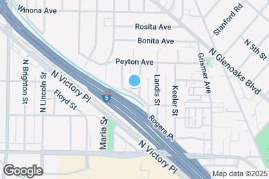 Map image of the property - 1821 Jackson St