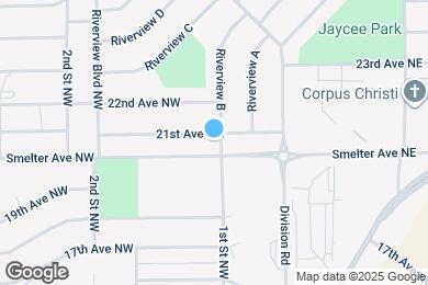 Map image of the property - 200 21st Ave NW