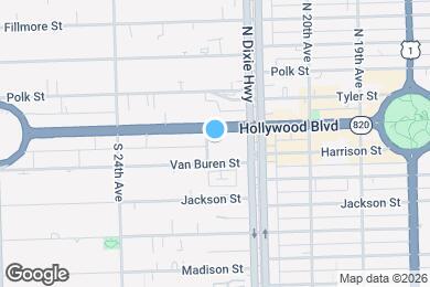 Map image of the property - Hollywood East