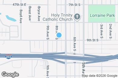 Map image of the property - 732 9th St S