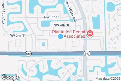 Map image of the property - 10451 W Broward Blvd