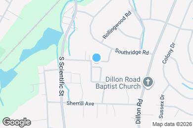 Map image of the property - 405 Amberly Dr