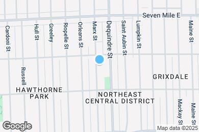 Map image of the property - 18604 Marx St