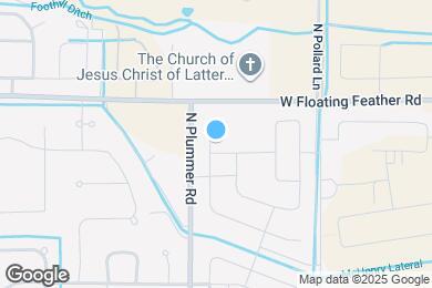 Map image of the property - 9524 W Shumard St