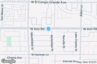 Map image of the property - 4025 Amberdale Ave
