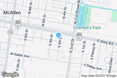 Map image of the property - McAllen Apartments