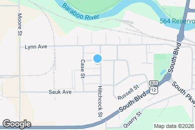 Map image of the property - 306 Hitchcock St